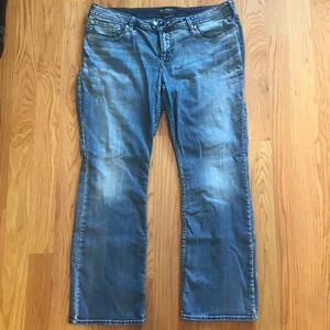 Silver Jeans Tuesday plus size 22